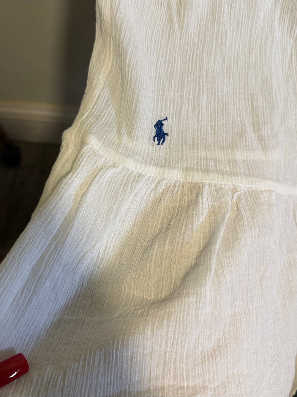 Polo Ralph Lauren Gauze Casey Swim Tunic Size Medium - Picture 5 of 9